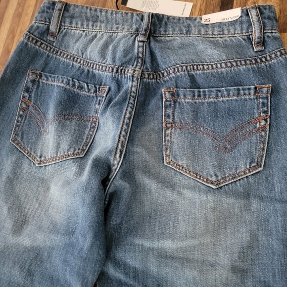 William Rast My Ex's Jean Boyfriend Tomboy Ripped Distructed - Picture 3 of 12